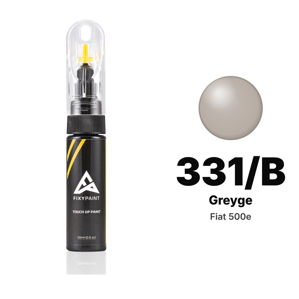 Fiat 500e 331/B Greyge touch-up paint, Basic kit