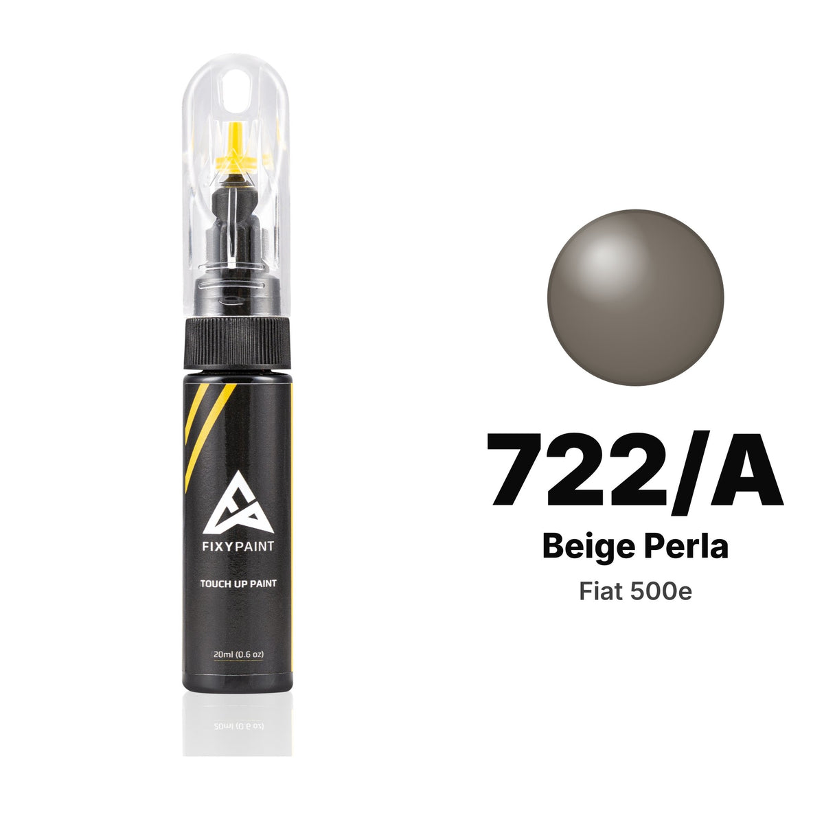 Touch-up paint for Fiat 500e 722/A Beige Perla, Basic kit