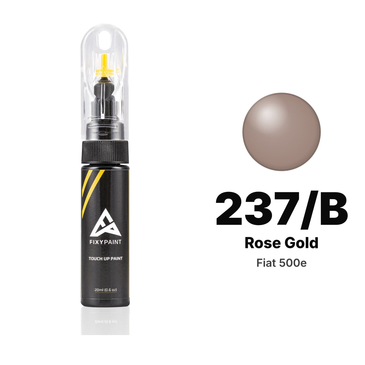Touch-up paint for Fiat 500e 237/B Rose Gold, Basic kit