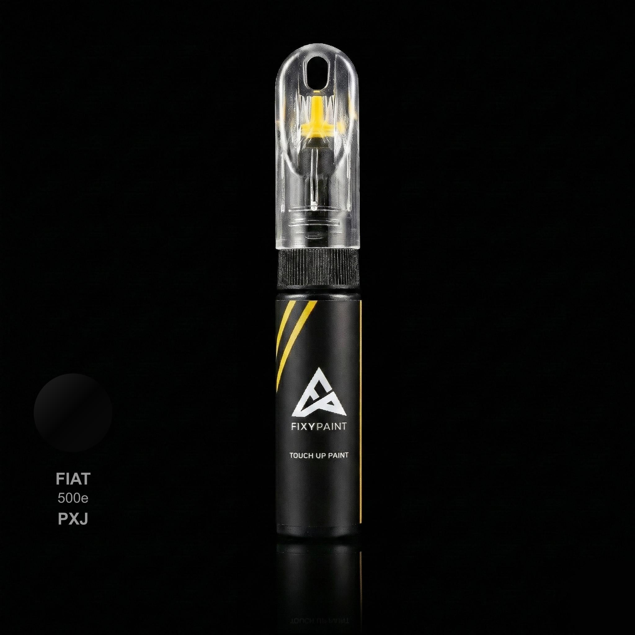 Fiat 500e touch up paint kit - DIAMOND BLACK CRYSTAL PXJ scratch repair