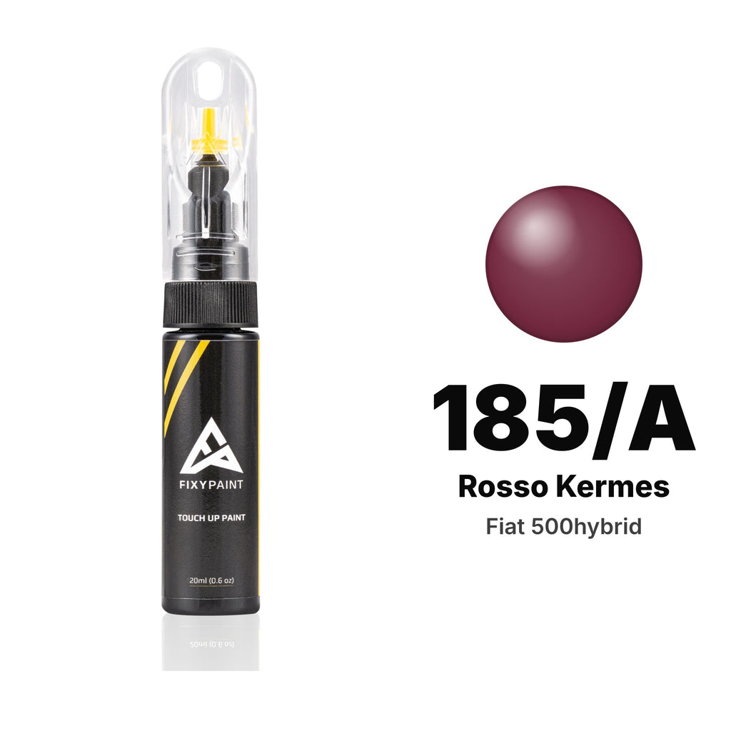 Touch-up paint for Fiat 500hybrid 185/A Rosso Kermes, Basic kit