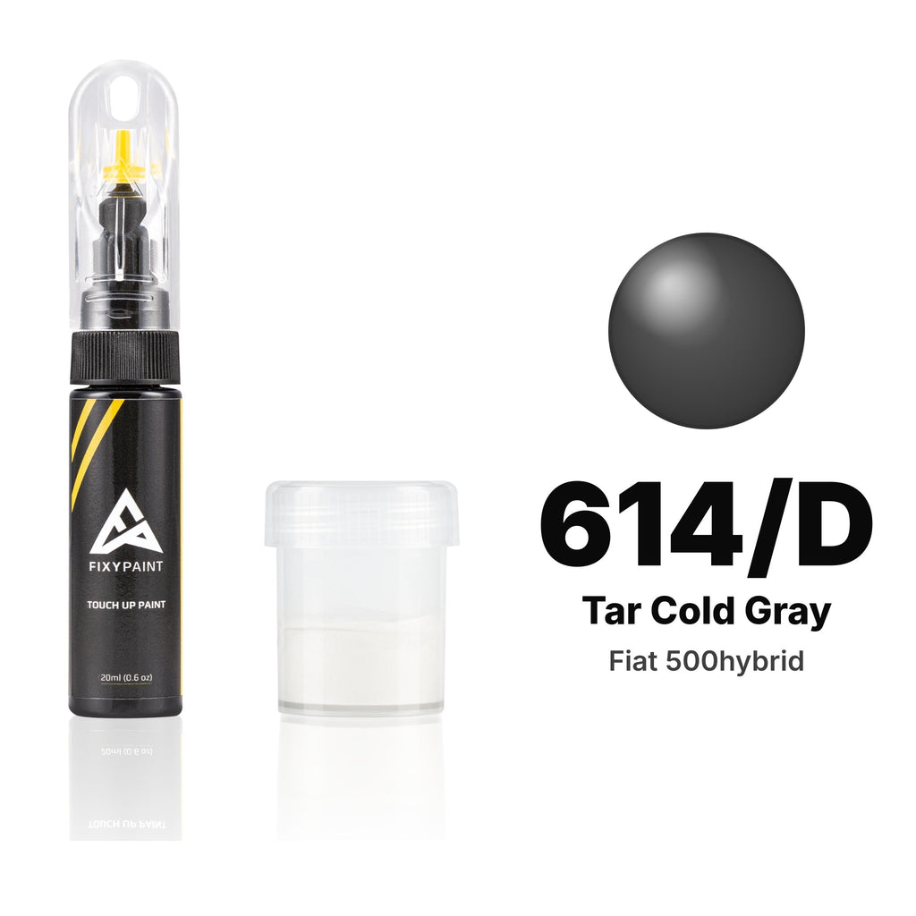 Touch-up paint for Fiat 500hybrid 614/D Tar Cold Gray, Standard kit