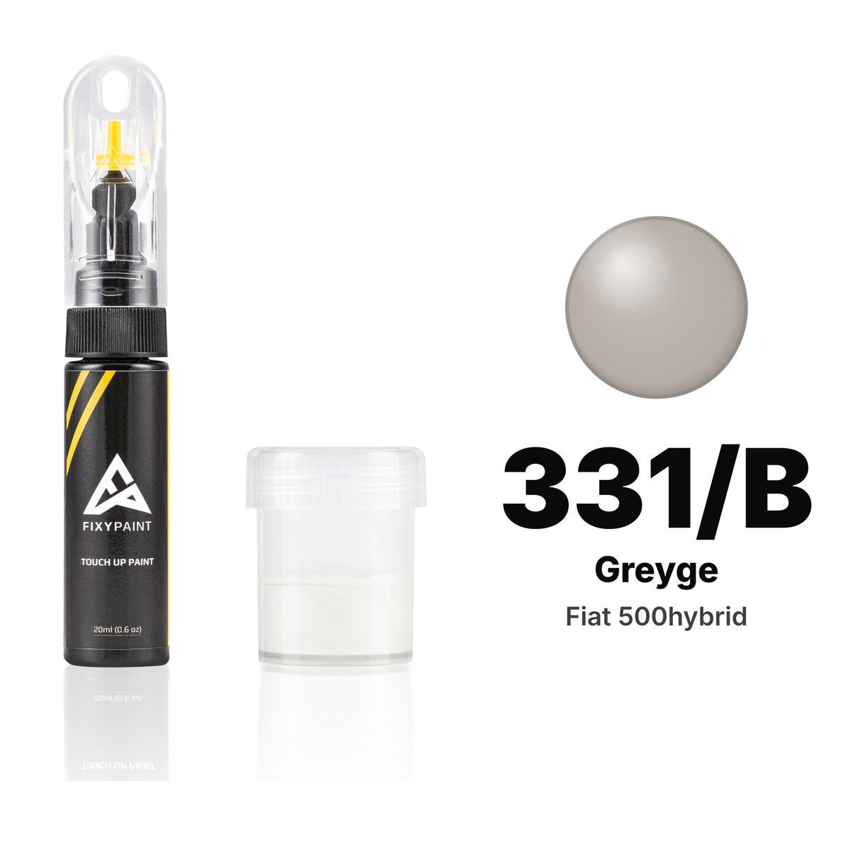 Touch-up paint for Fiat 500hybrid 331/B Greyge, Standard kit