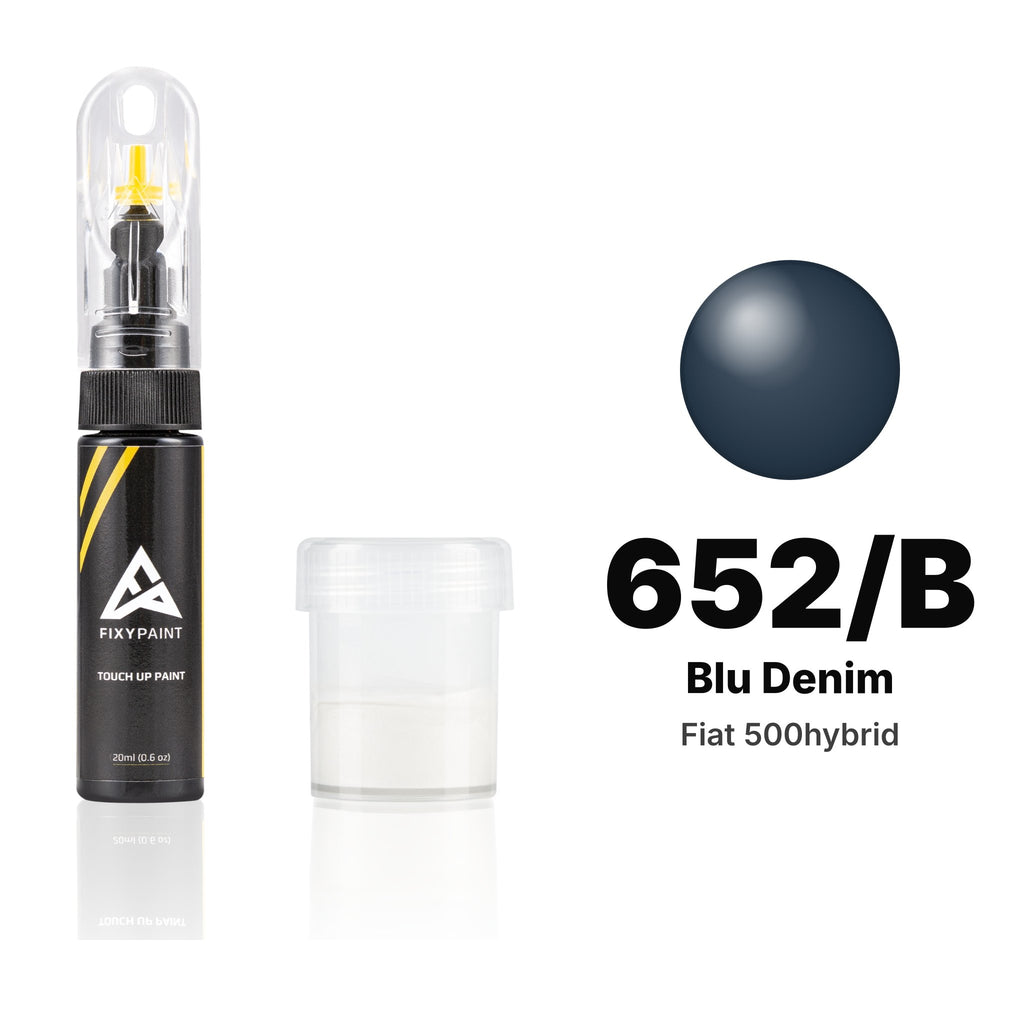 Touch-up paint for Fiat 500hybrid 652/B Blu Denim, Standard kit