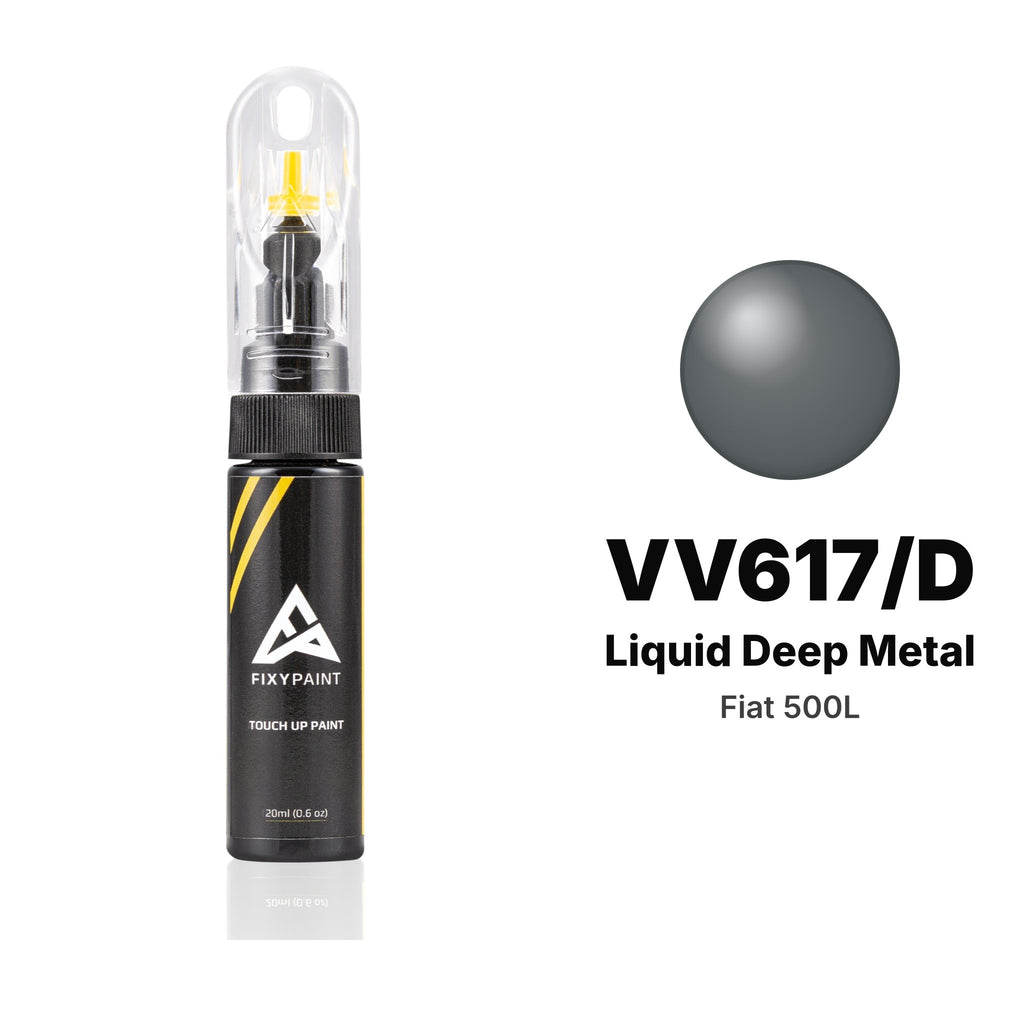 Touch-up paint for Fiat 500L VV617/D Liquid Deep Metal, Basic kit