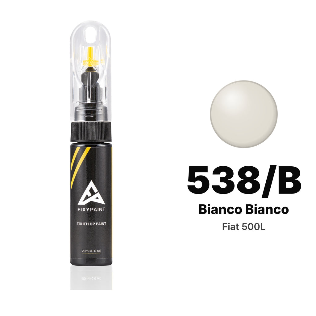 Peinture de retouche pour Fiat 500L – 538/B Bianco Bianco (2014–2015), kit Basique
