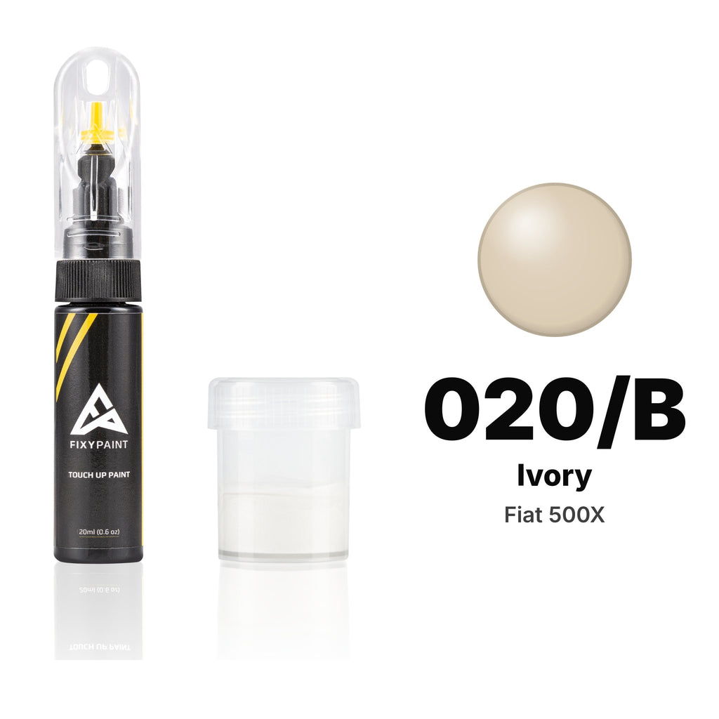 Touch-up paint for Fiat 500X 020/B Ivory, Standard kit