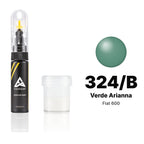 Touch-up paint for Fiat 600 324/B Verde Arianna, Standard kit