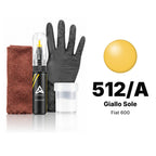 Touch-up paint for Fiat 600 512/A Giallo Sole, Complete kit