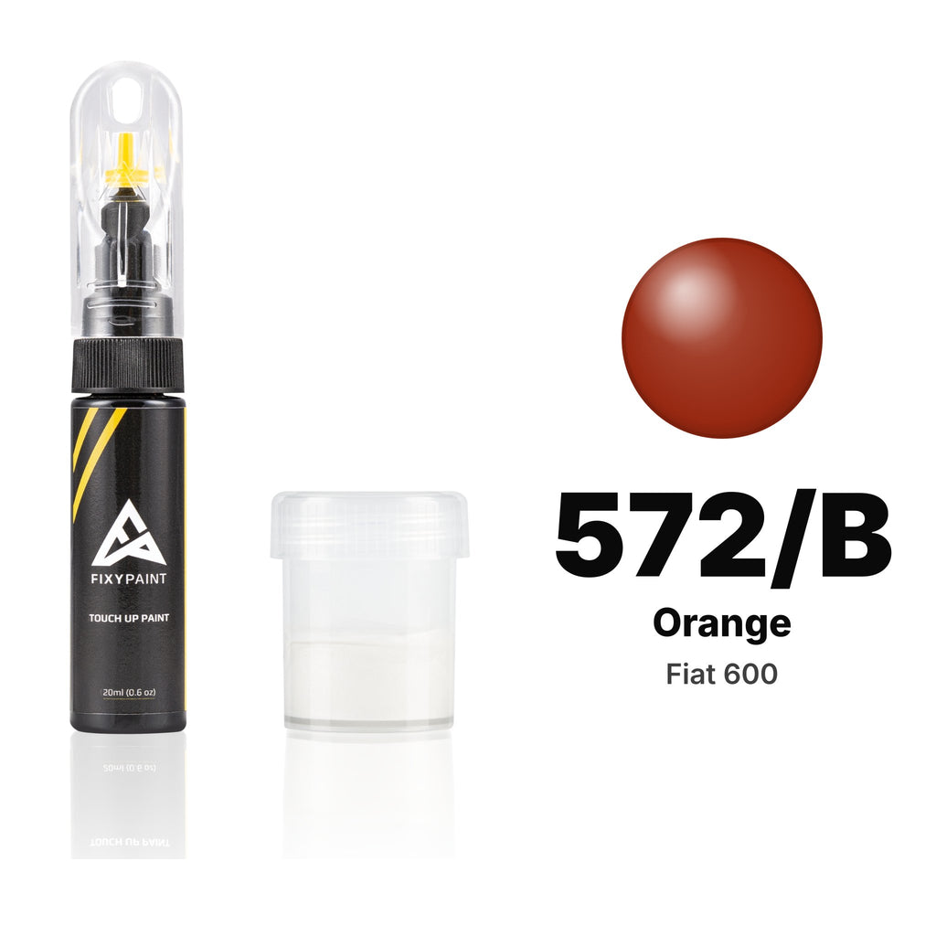 Touch-up paint for Fiat 600 572/B Orange, Standard kit