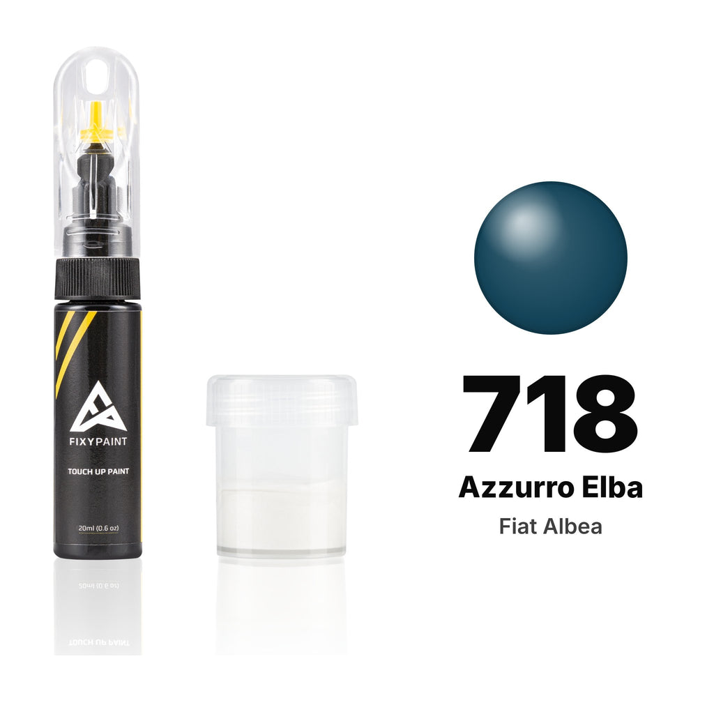 Touch-up paint for Fiat Albea 718 Azzurro Elba, Standard kit