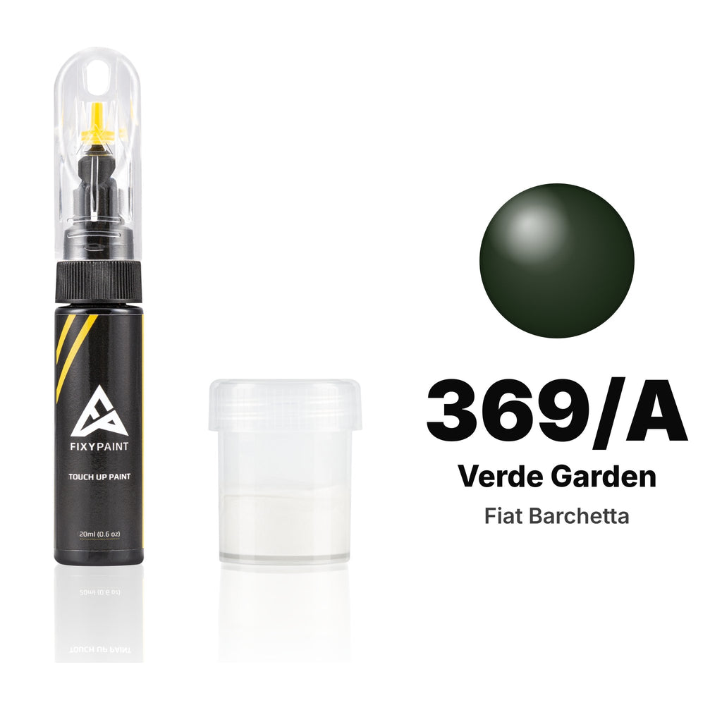 Touch-up paint for Fiat Barchetta 369/A Verde Garden, Standard kit