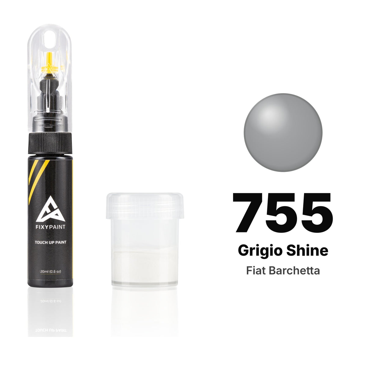 Touch-up paint for Fiat Barchetta 755 Grigio Shine, Standard kit