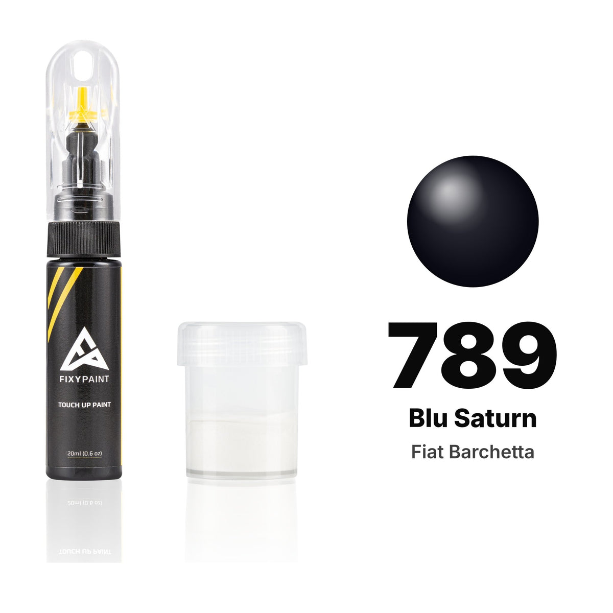 Touch-up paint for Fiat Barchetta 789 Blu Saturn, Standard kit