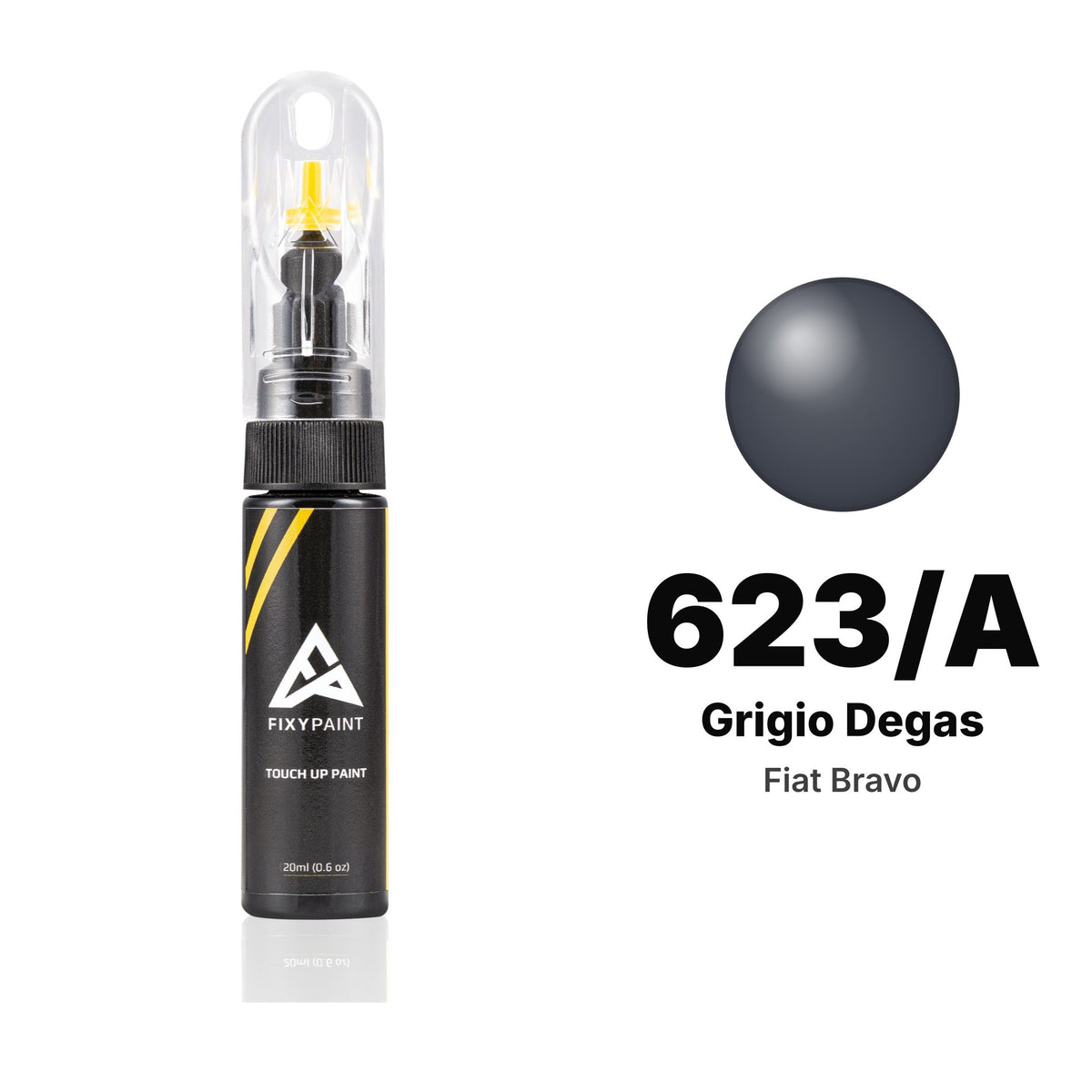 Touch-up paint for Fiat Bravo 623/A Grigio Degas, Basic kit