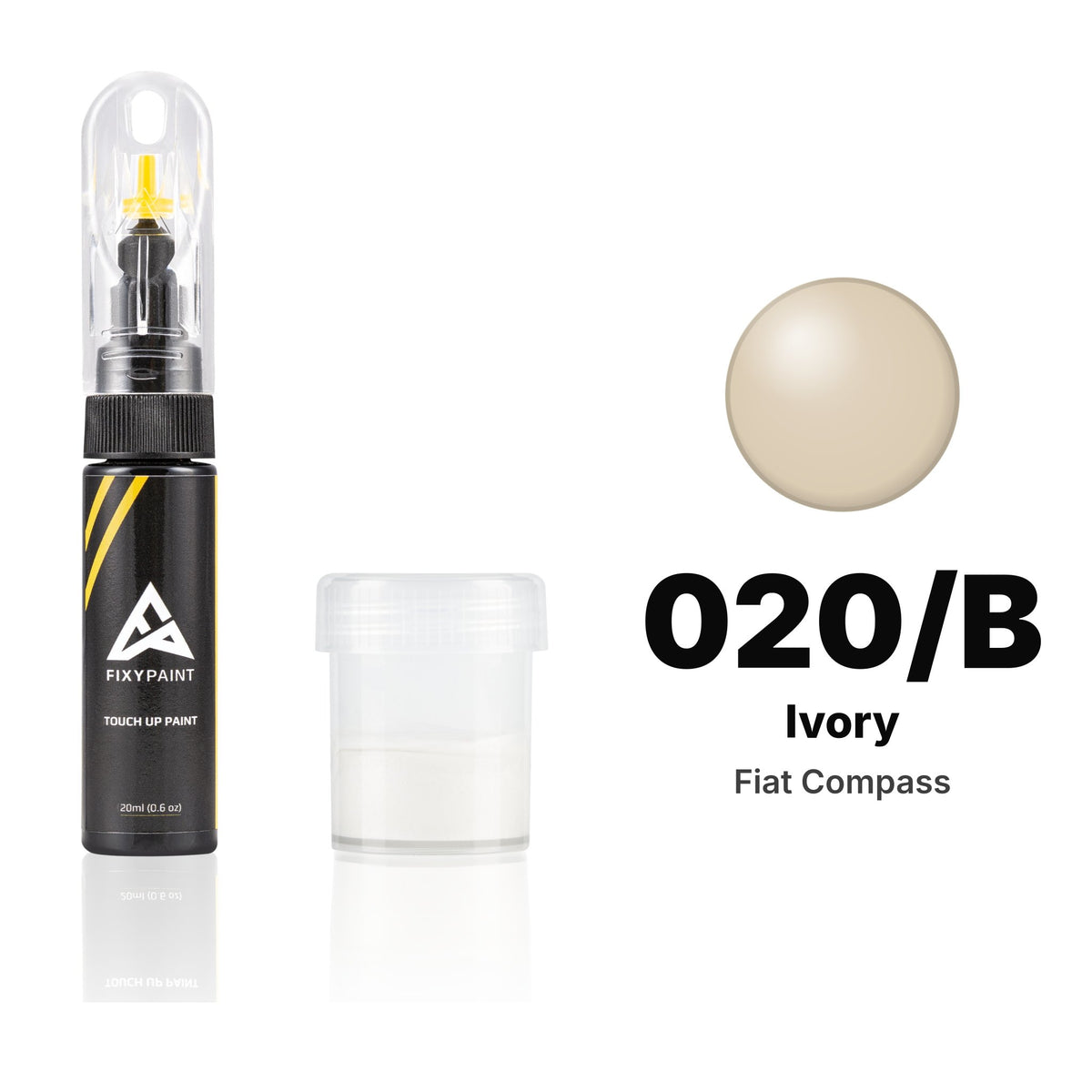 Touch-up paint for Fiat Compass 020/B Ivory, Standard kit