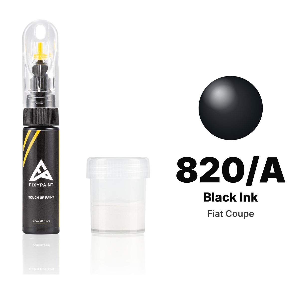 Touch-up paint for Fiat Coupe 820/A Black Ink, Standard kit