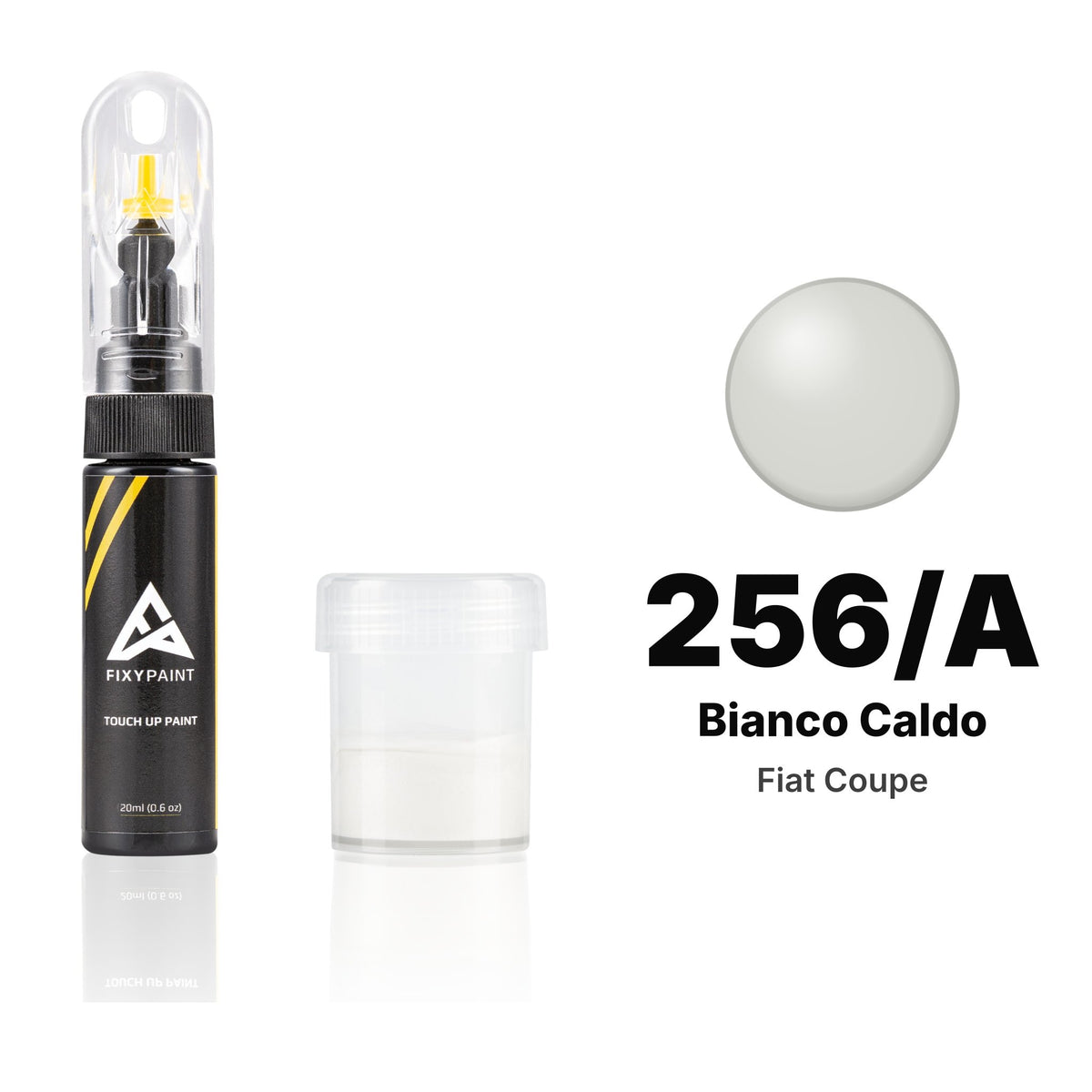 Touch-up paint for Fiat Coupe 256/A Bianco Caldo, Standard kit