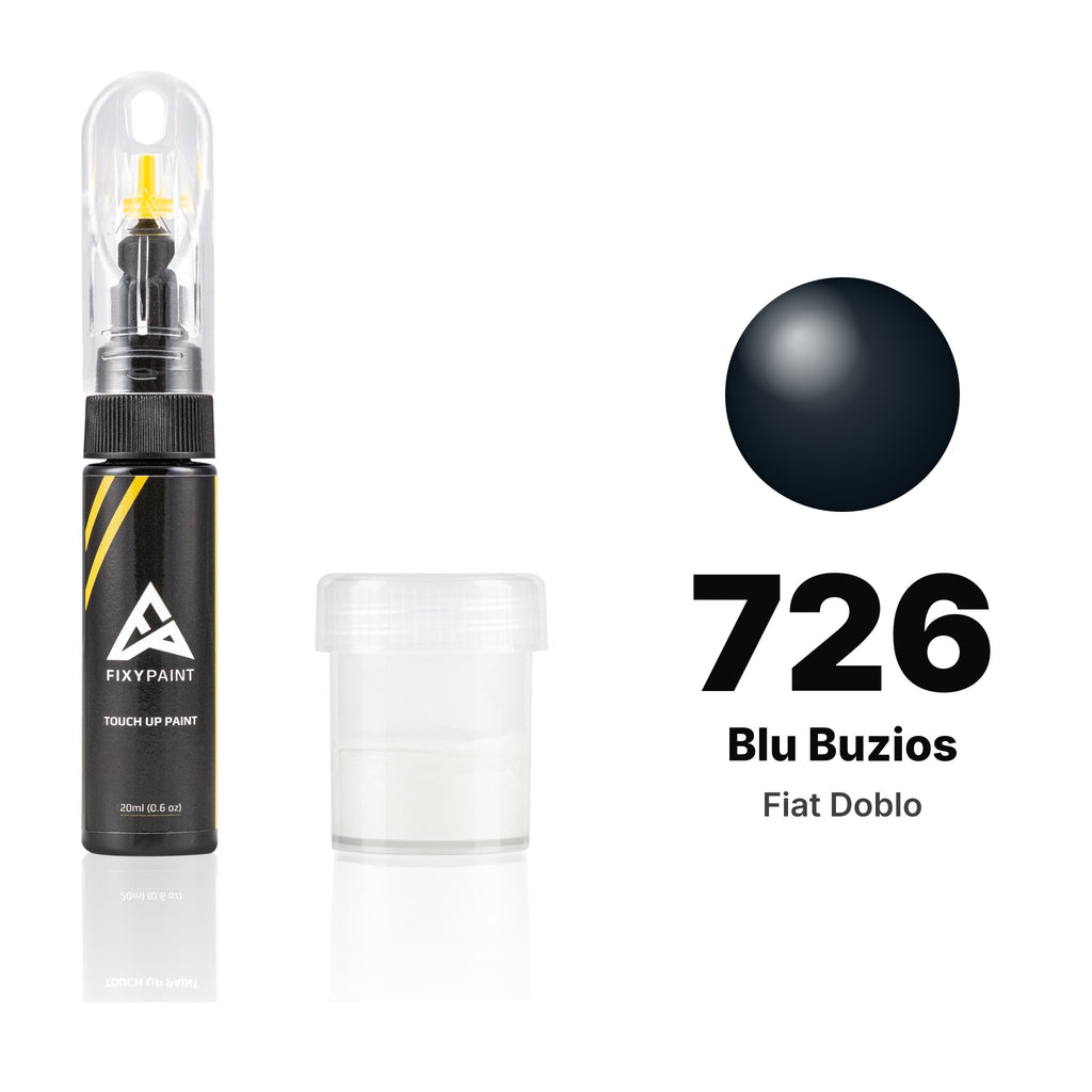 Touch-up paint for Fiat Doblo 726 Blu Buzios, Standard kit