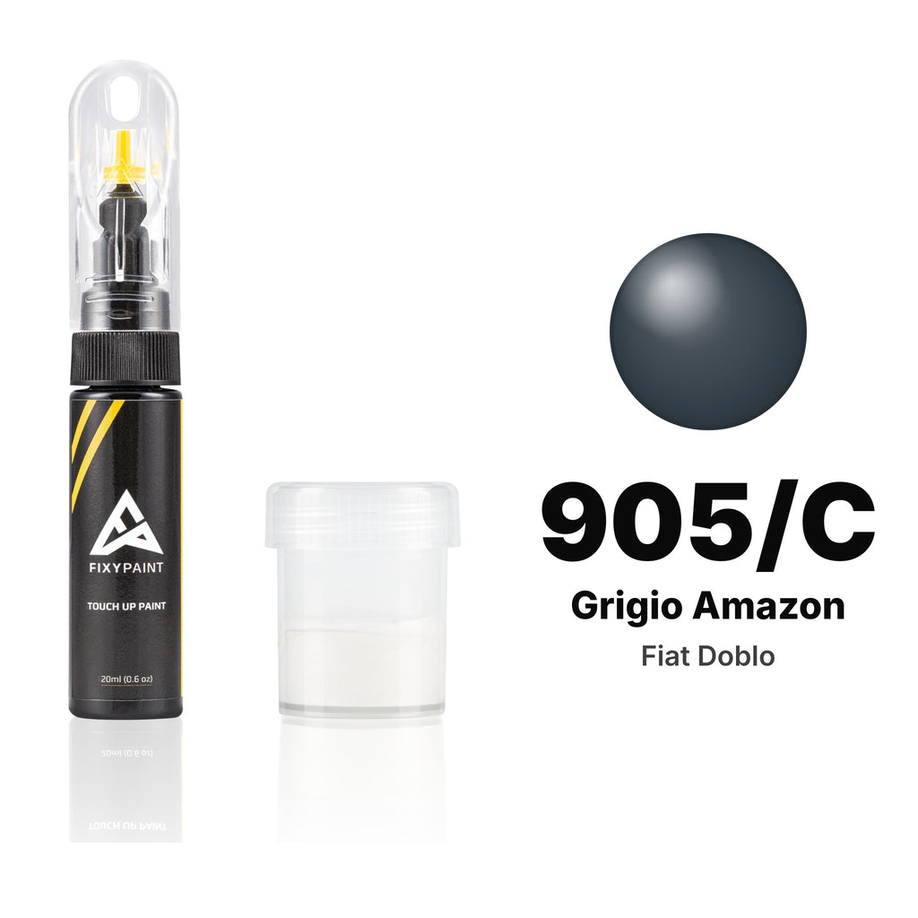 Touch-up paint for Fiat Doblo 905/C Grigio Amazon, Standard kit