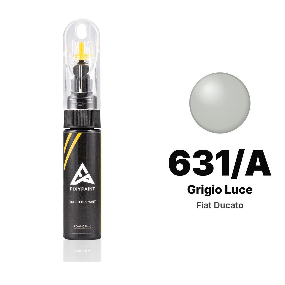 Fiat Ducato 631/A Grigio Luce touch-up paint, Basic kit