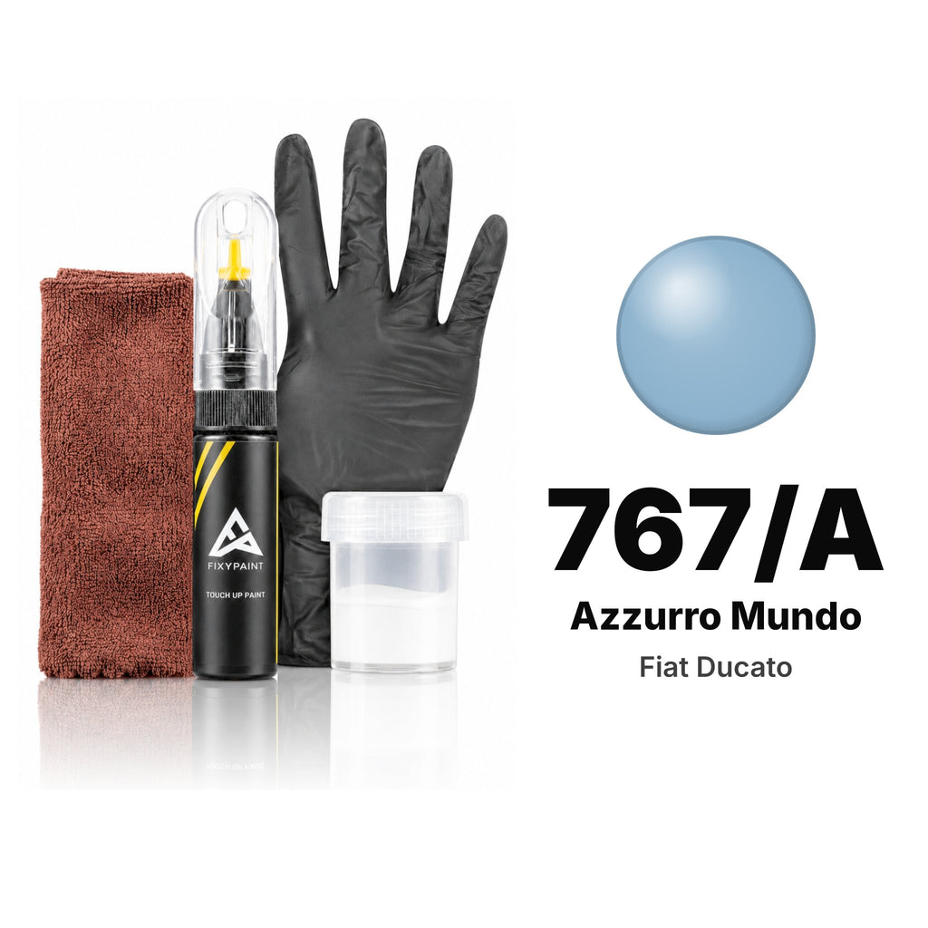 Touch-up paint for Fiat Ducato 767/A Azzurro Mundo, Complete kit
