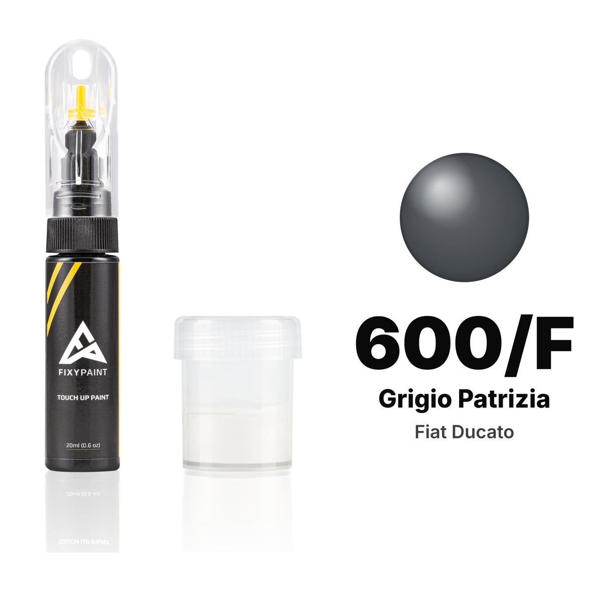 Touch-up paint for Fiat Ducato 600/F Grigio Patrizia, Standard kit