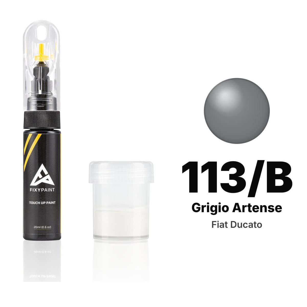 Touch-up paint for Fiat Ducato 113/B Grigio Artense, Standard kit