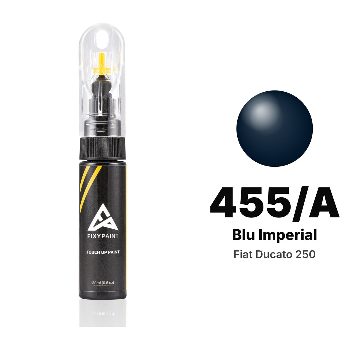Touch-up paint for Fiat Ducato 250 455/A Blu Imperial, Basic kit