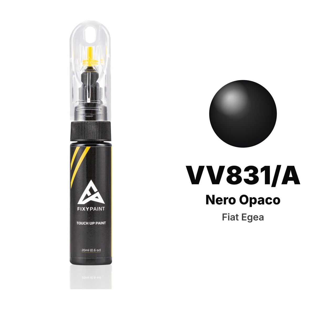 Fiat Egea VV831/A Nero Opaco touch-up paint, Basic kit