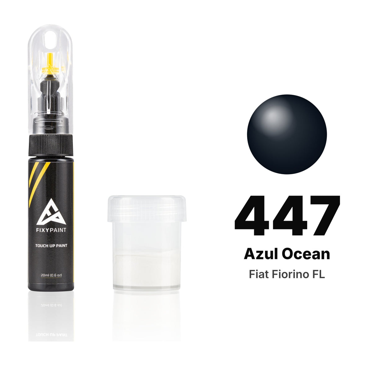 Touch-up paint for Fiat Fiorino FL 447 Azul Ocean, Standard kit