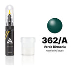 Peinture de retouche pour Fiat Fiorino Qubo – 362/A Verde Birmania (depuis 1997), kit Standard