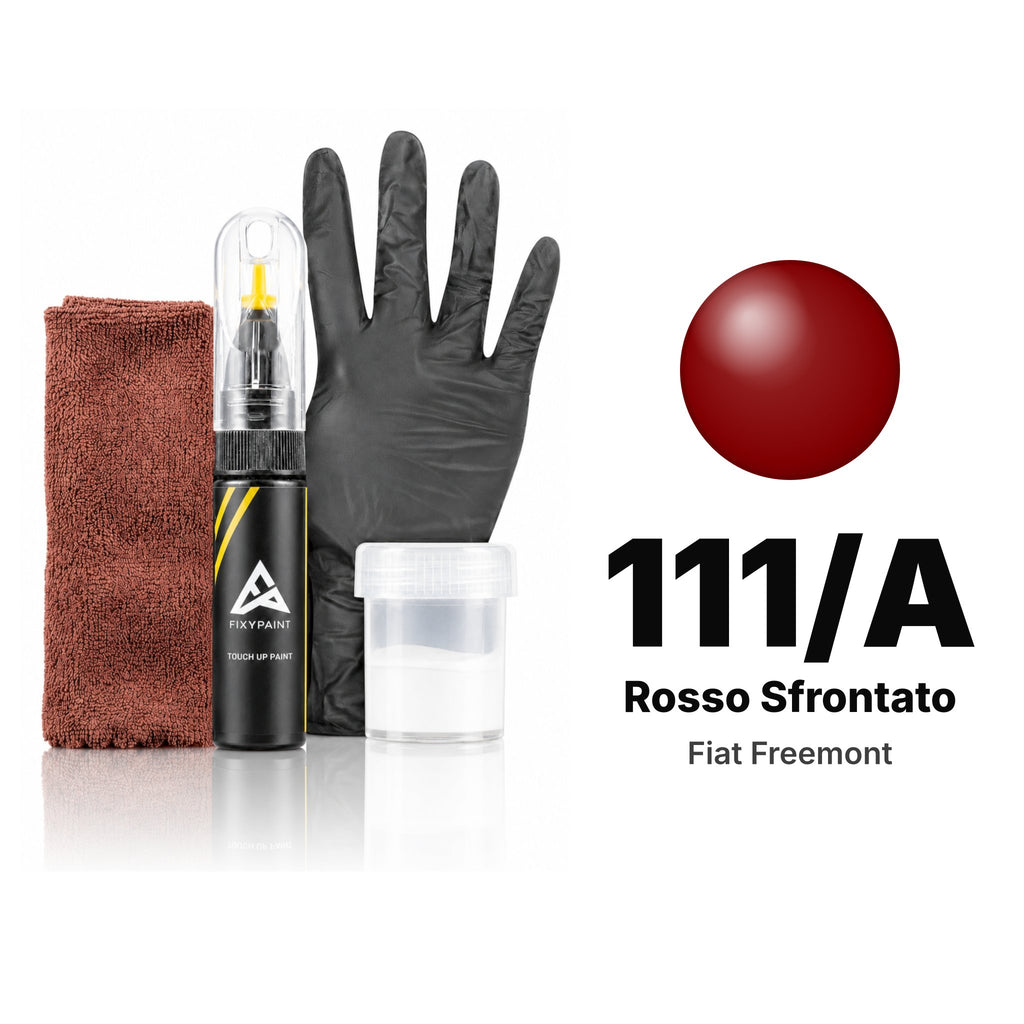 Lackstift für Fiat Freemont – 111/A Rosso Sfrontato (2011–2015), Set Komplett