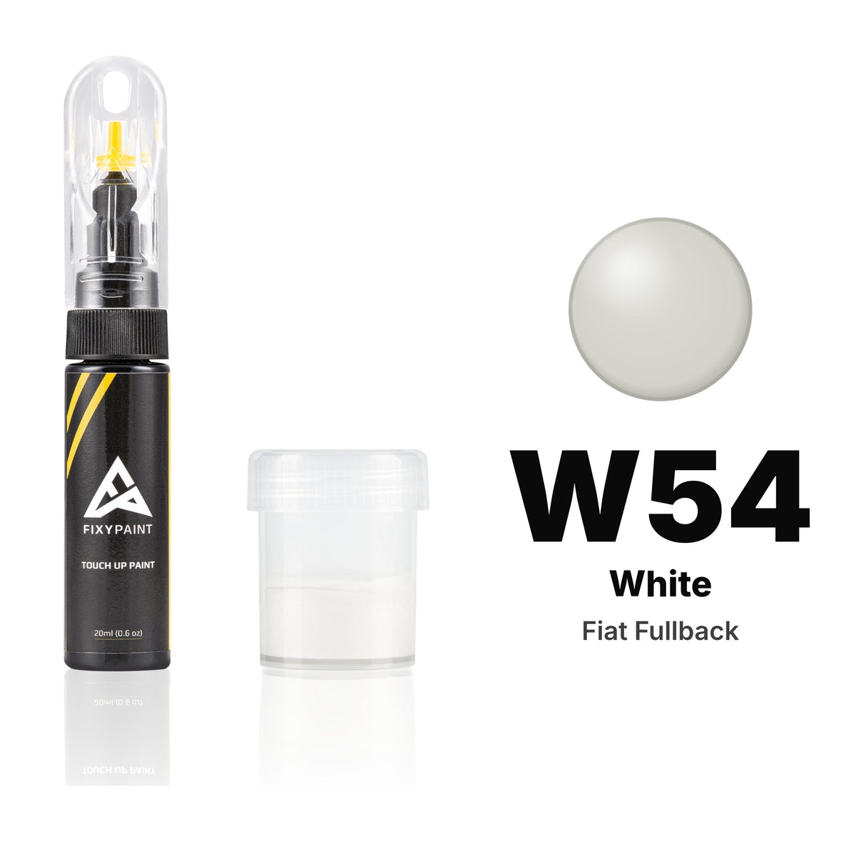 Touch-up paint for Fiat Fullback W54 White, Standard kit