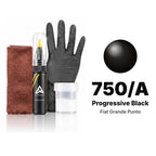 Touch-up paint for Fiat Grande Punto 750/A Progressive Black, Complete kit