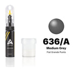Touch-up paint for Fiat Grande Punto 636/A Medium Grey, Standard kit