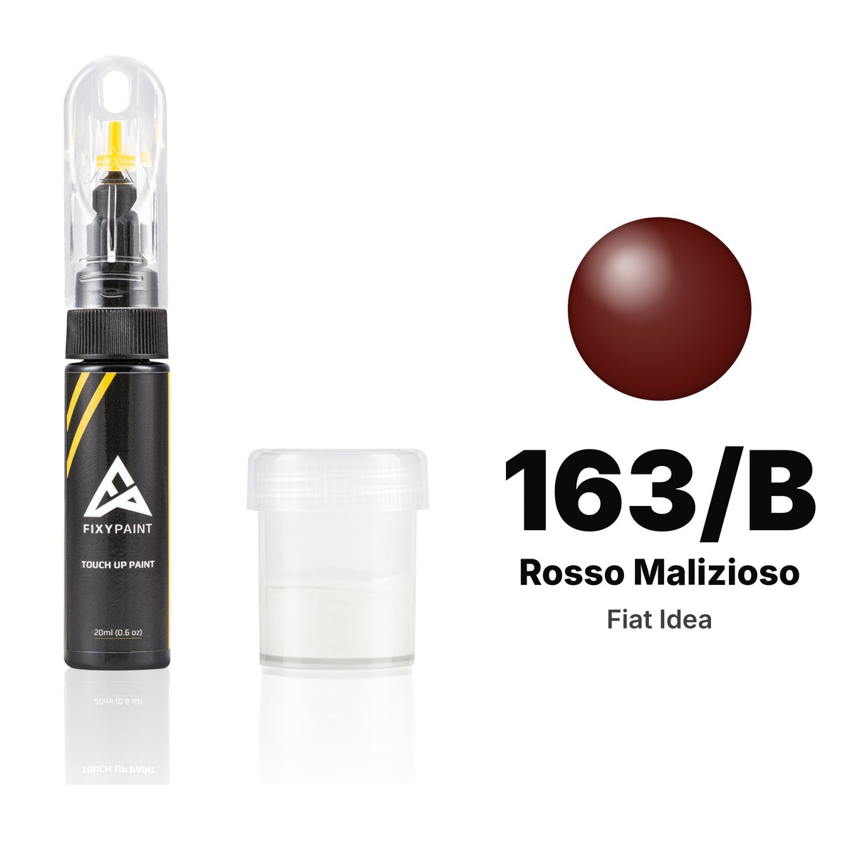 Touch-up paint for Fiat Idea 163/B Rosso Malizioso, Standard kit