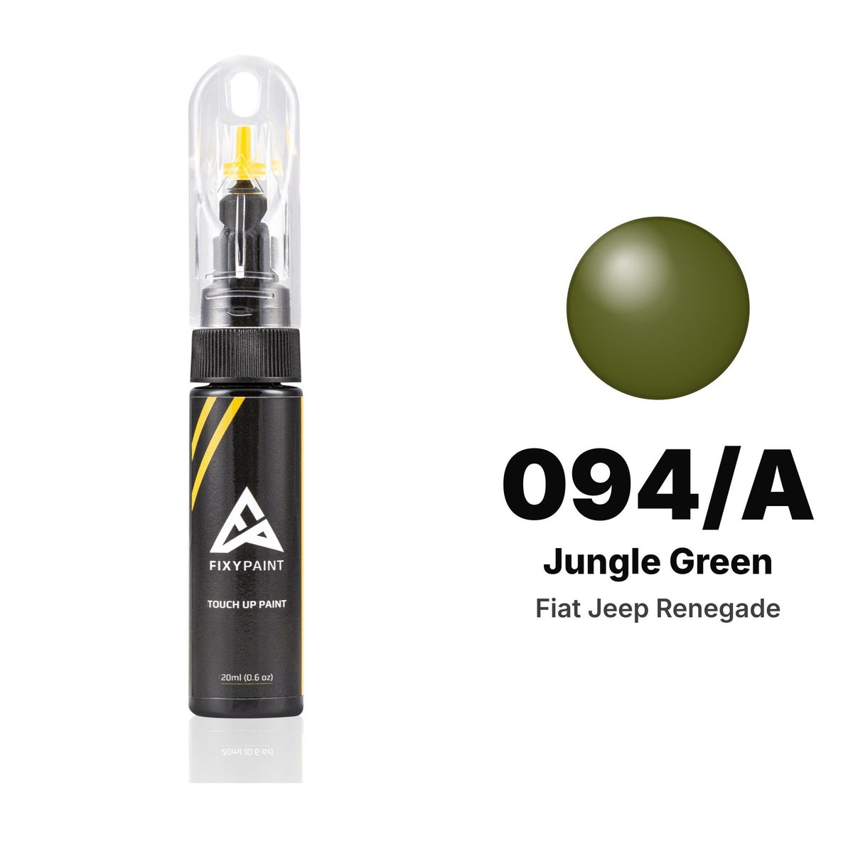 Touch-up paint for Fiat Jeep Renegade 094/A Jungle Green, Basic kit