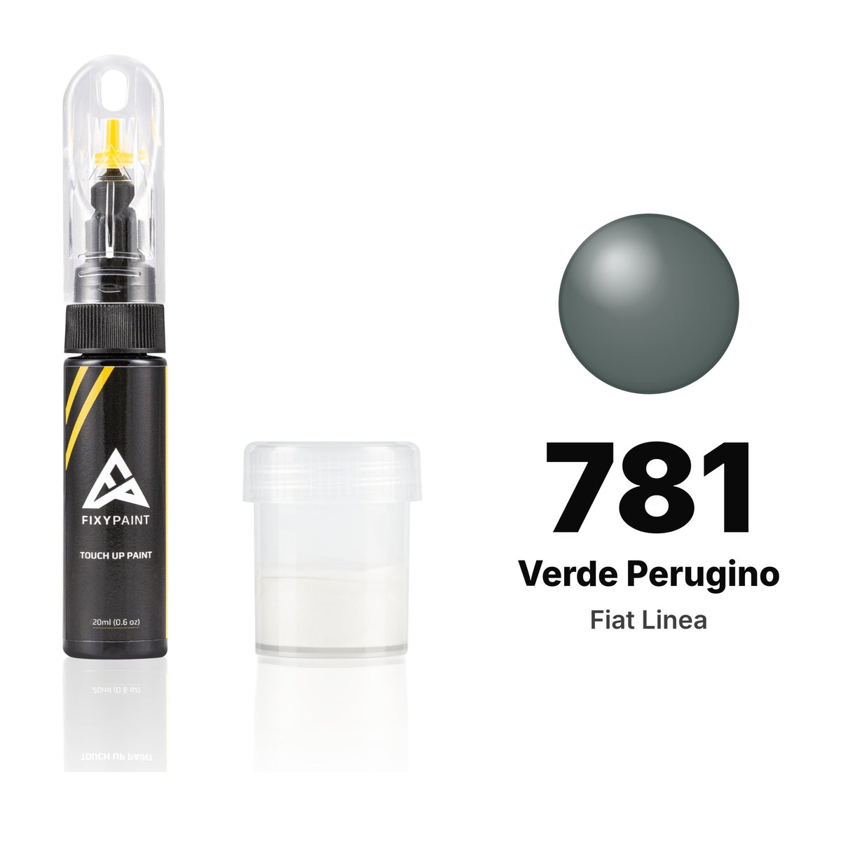 Touch-up paint for Fiat Linea 781 Verde Perugino, Standard kit