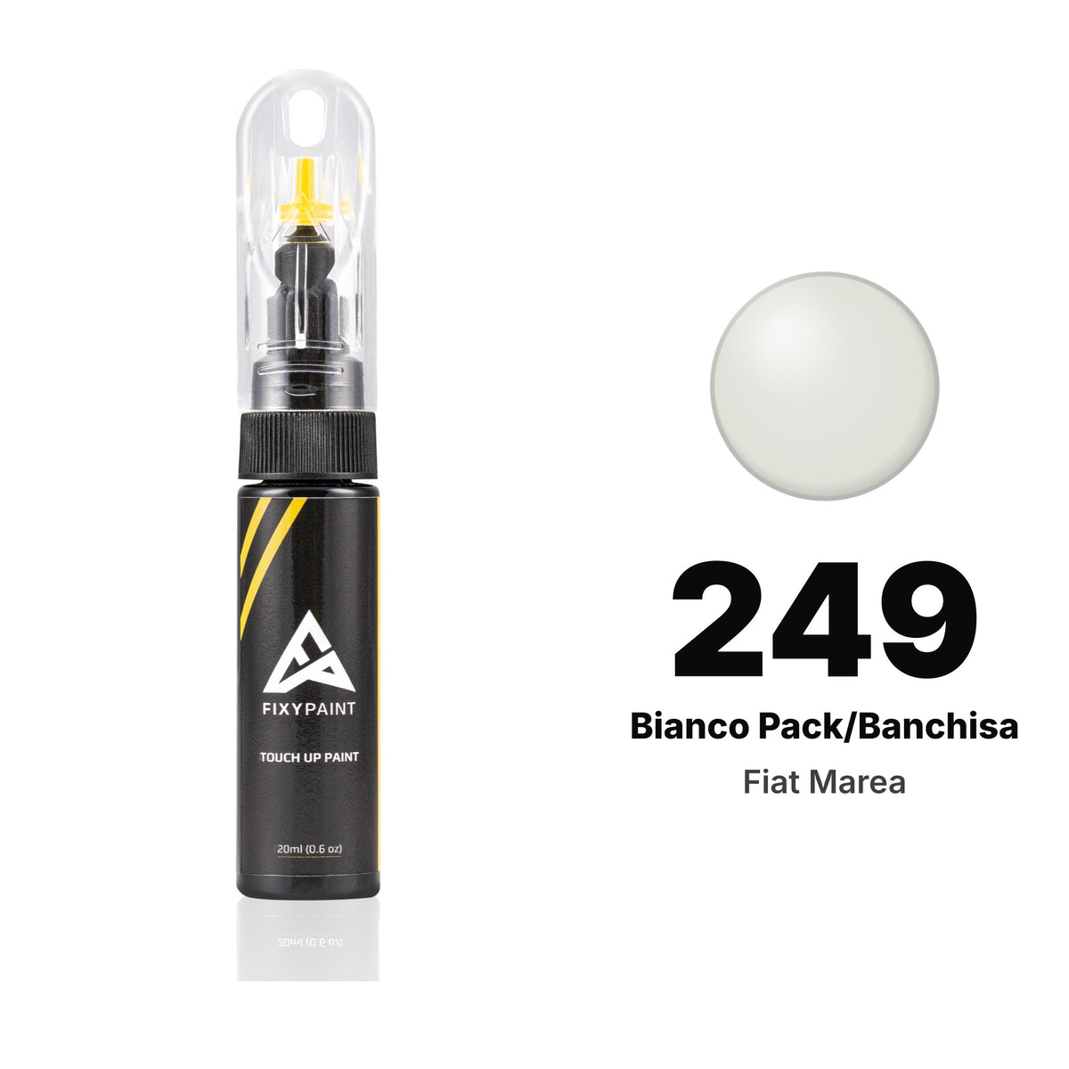 Fiat Marea 249 Bianco Pack/Banchisa touch-up paint, Basic kit
