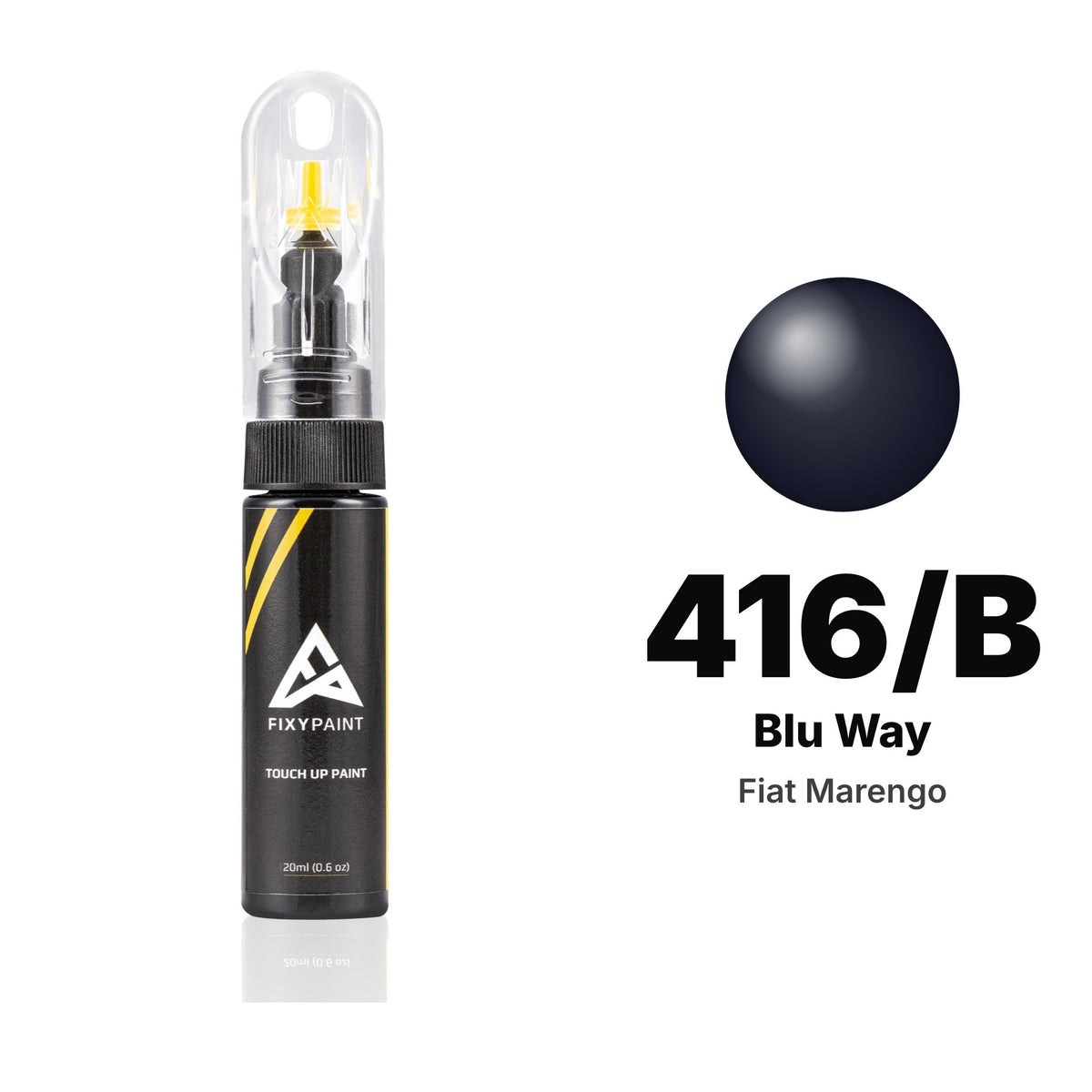 Fiat Marengo 416/B Blu Way touch-up paint, Basic kit