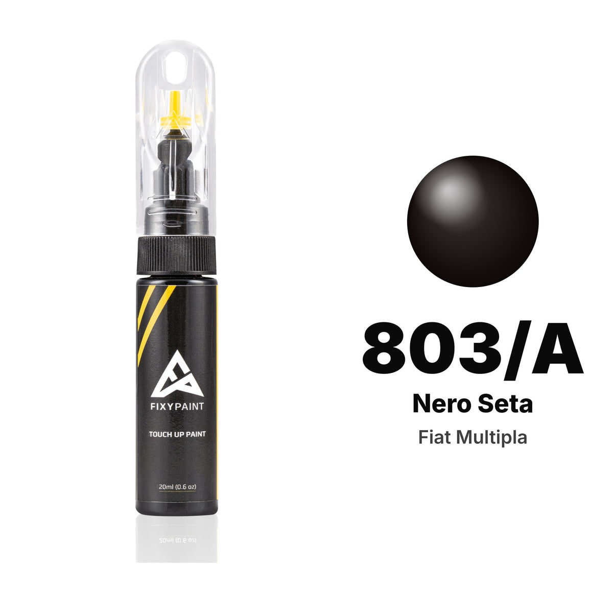 Fiat Multipla 803/A Nero Seta touch-up paint, Basic kit