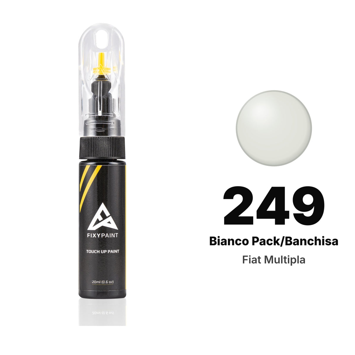 Touch-up paint for Fiat Multipla 249 Bianco Pack/Banchisa, Basic kit
