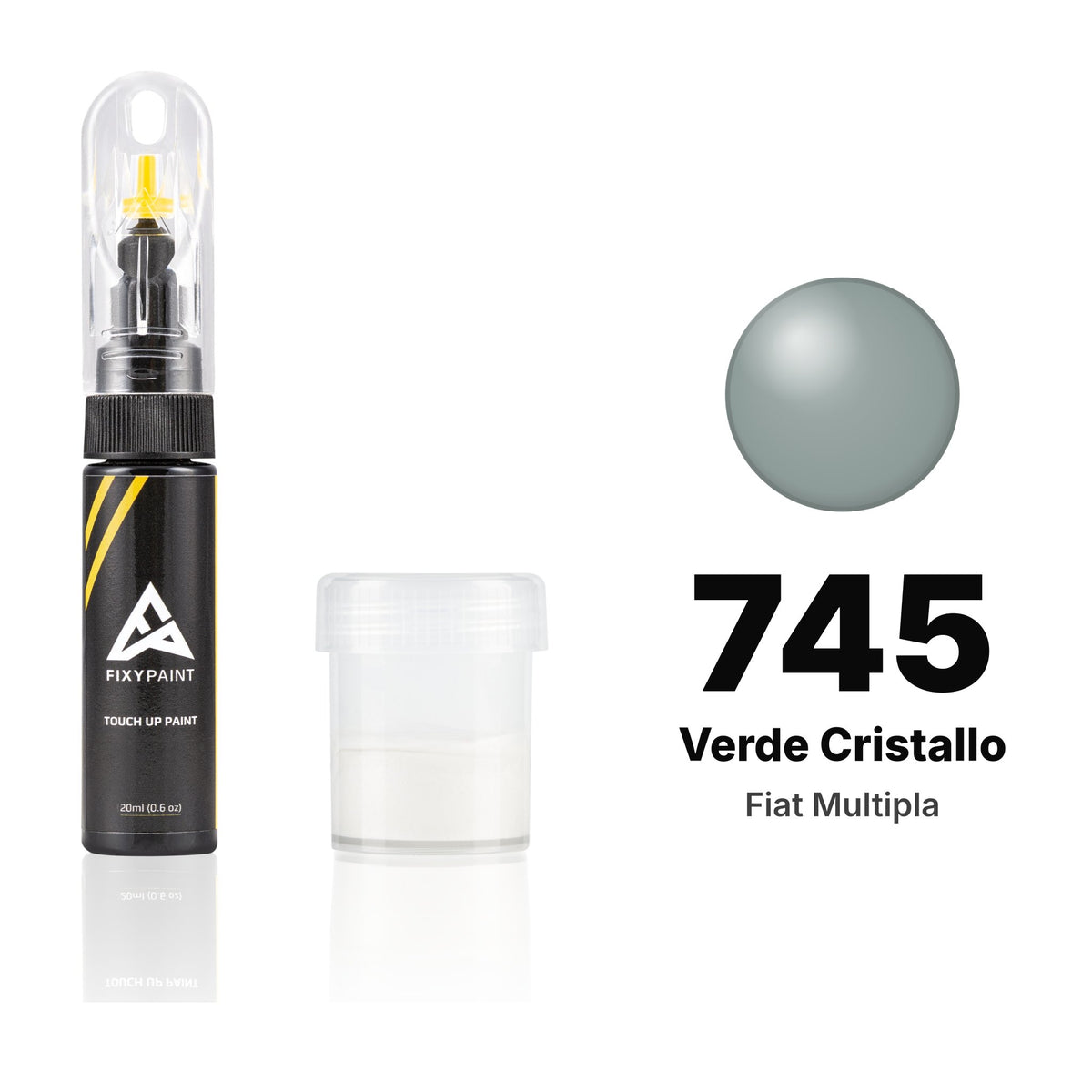 Touch-up paint for Fiat Multipla 745 Verde Cristallo, Standard kit