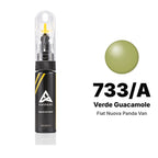 Touch-up paint for Fiat Nuova Panda Van 733/A Verde Guacamole, Basic kit