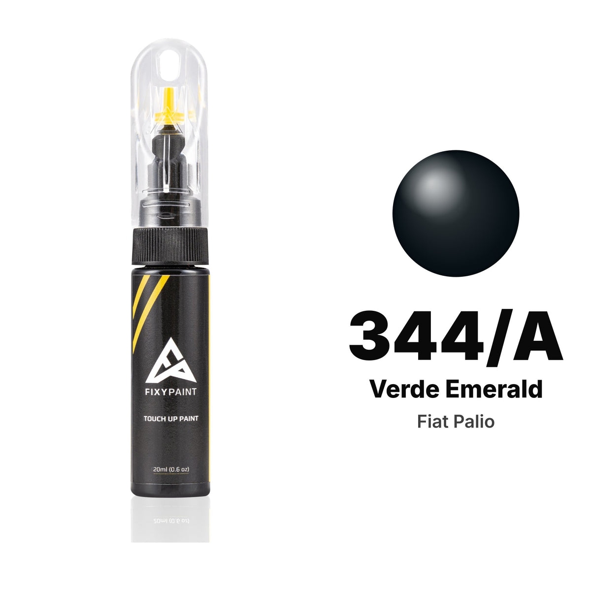 Touch-up paint for Fiat Palio 344/A Verde Emerald, Basic kit