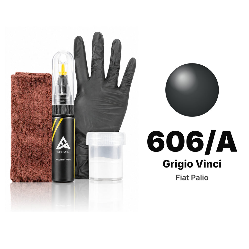 Touch-up paint for Fiat Palio 606/A Grigio Vinci, Complete kit