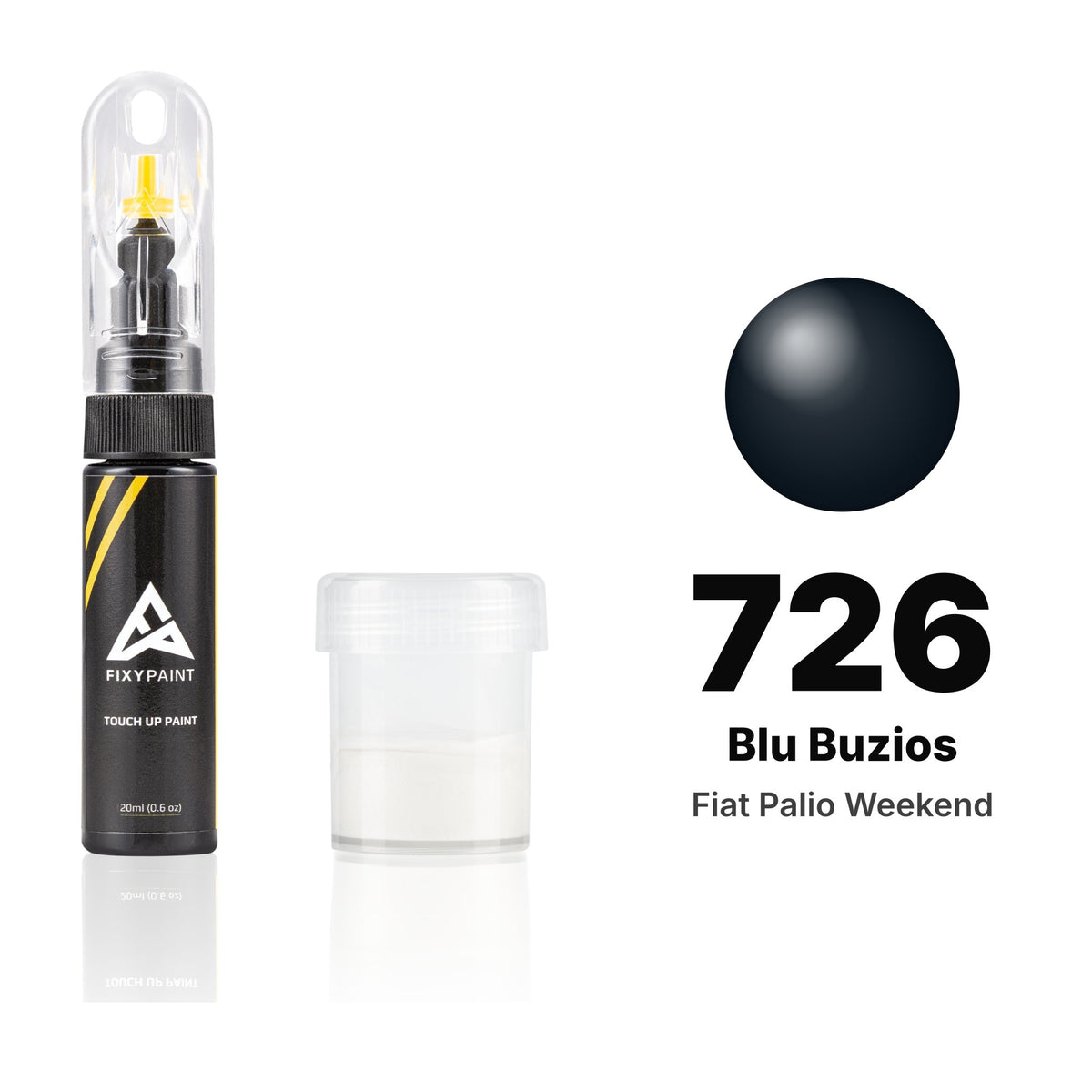 Touch-up paint for Fiat Palio Weekend 726 Blu Buzios, Standard kit