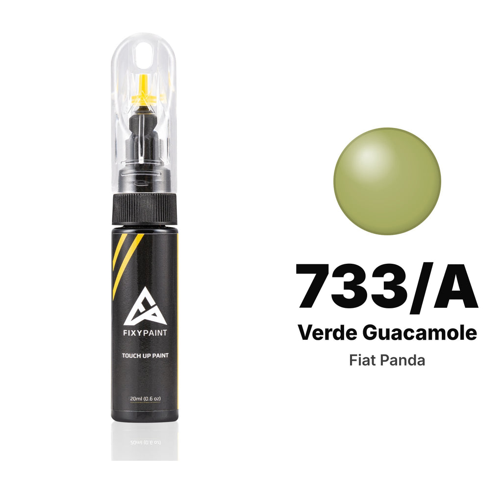 Touch-up paint for Fiat Panda 733/A Verde Guacamole, Basic kit