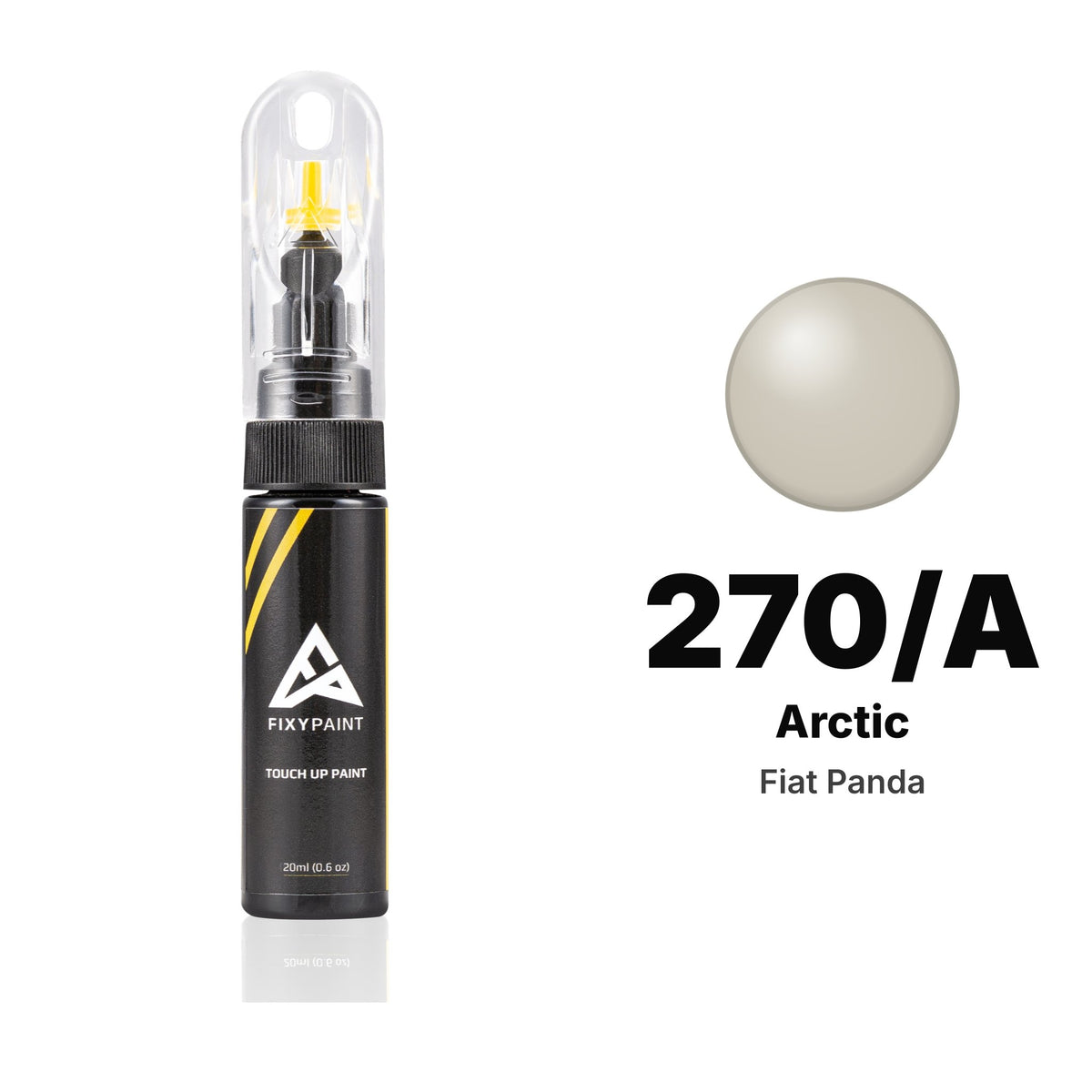 Fiat Panda 270/A Arctic touch-up paint, Basic kit